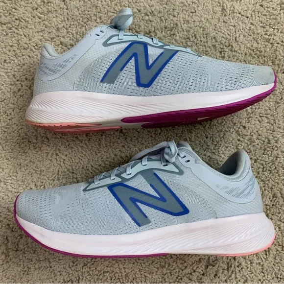 Womens NEW BALANCE Light Blue DYNA SOFT DRIFT V2 Running SHOES Athletic SNEAKERS - Picture 3 of 5